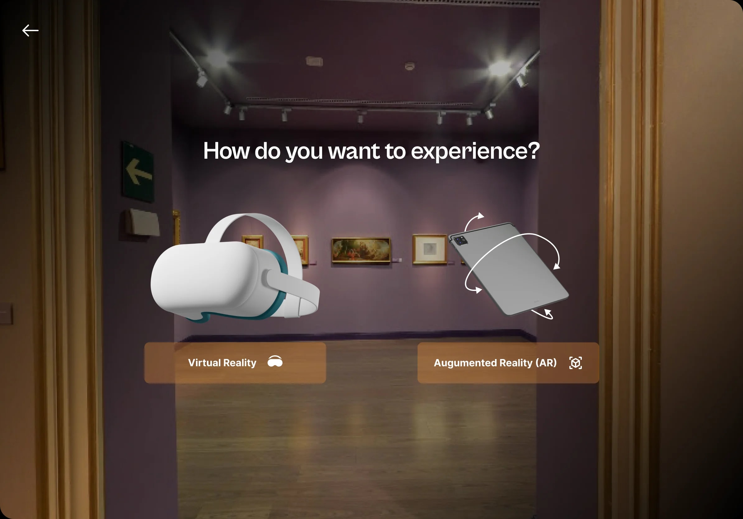 AR/VR Virtual Gallery Prototype cover