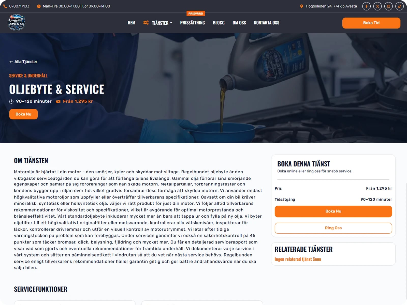 Avesta Bilverkstad – Professional Car Service & Detailing — gallery image 1