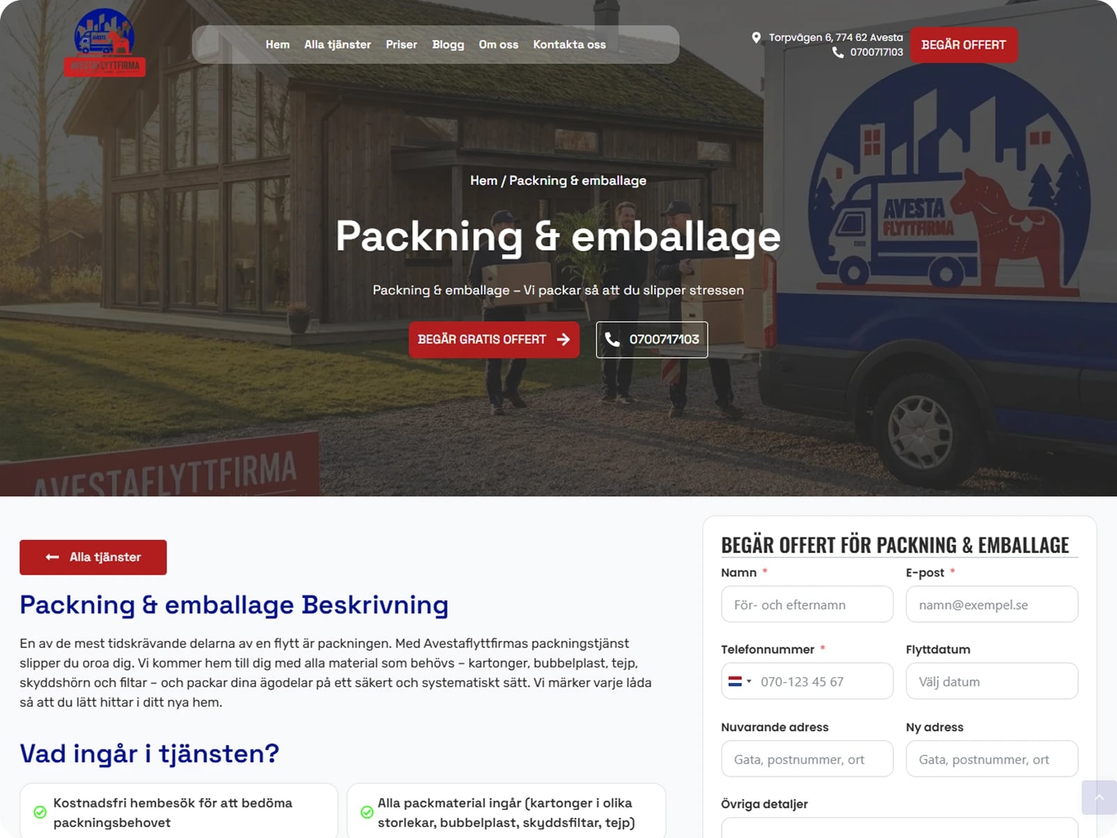 Avestaflyttfirma – Moving & Cleaning Services — gallery image 1