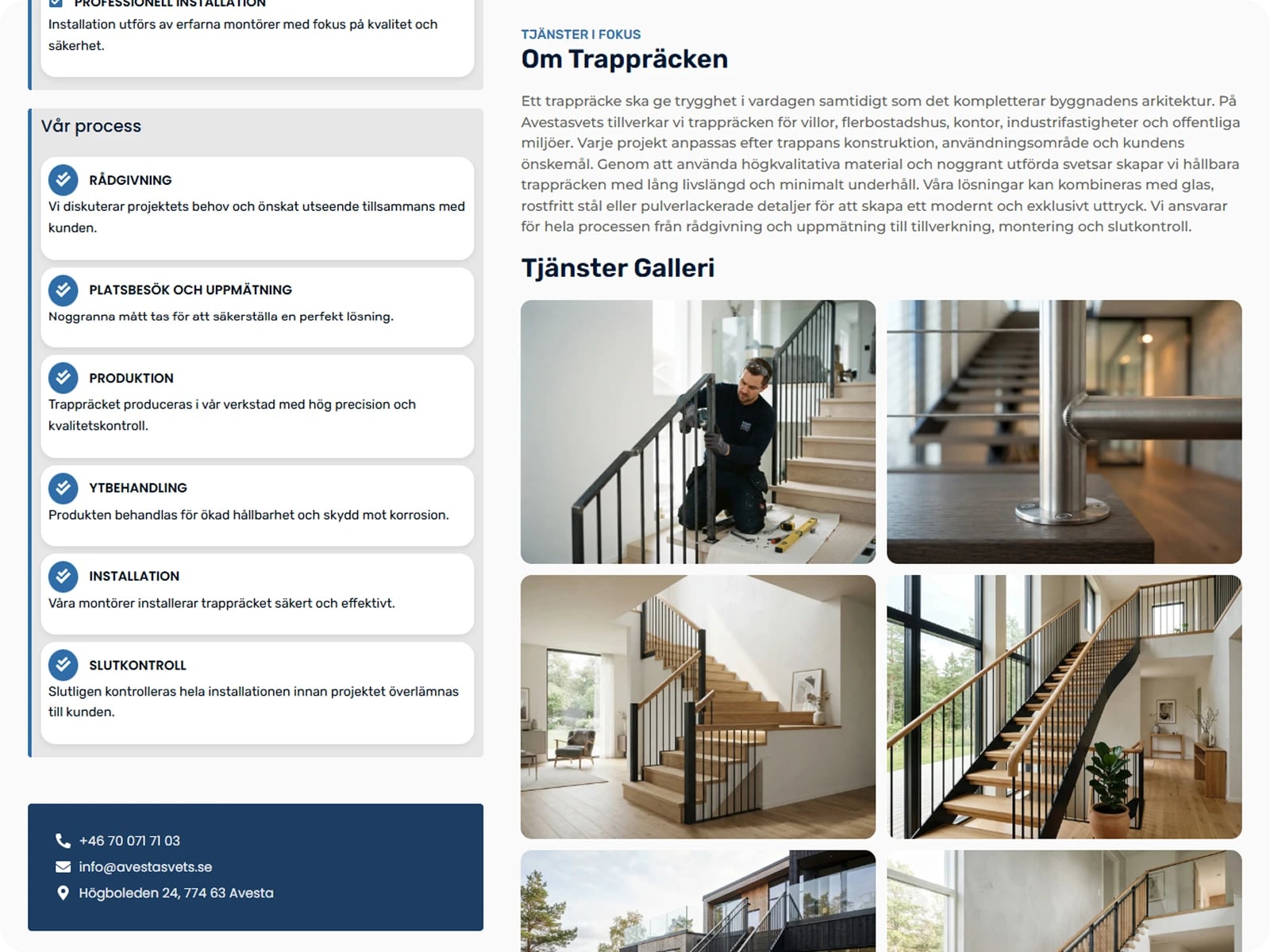 Avestasvets – Custom Metalwork & Welding Solutions — gallery image 1