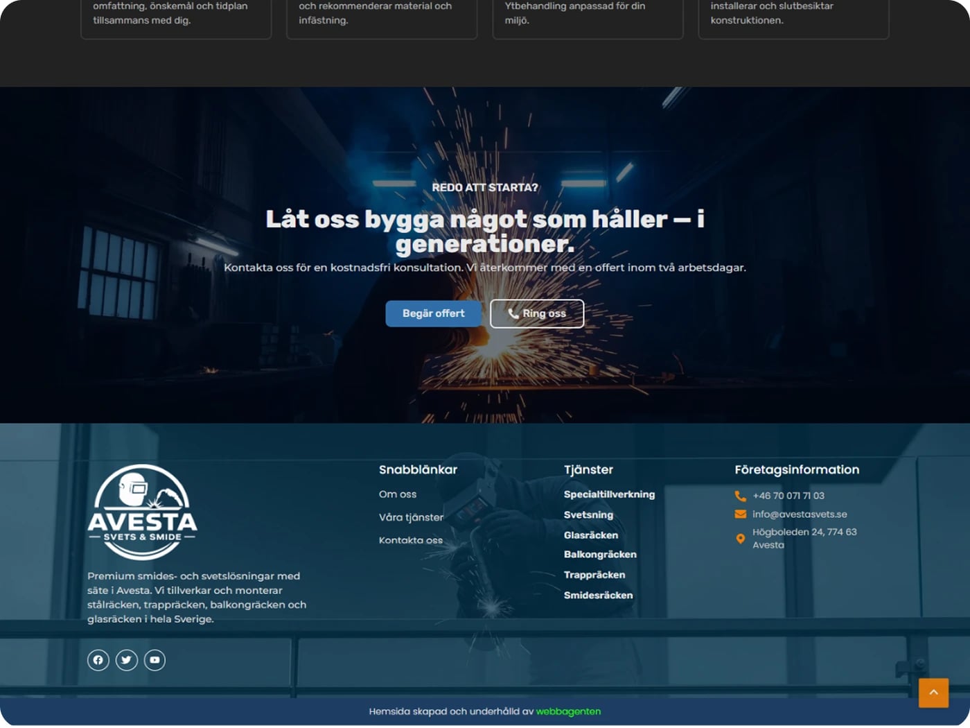 Avestasvets – Custom Metalwork & Welding Solutions — gallery image 2